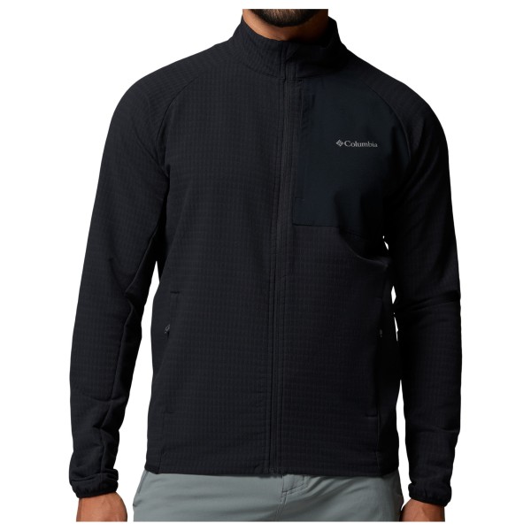 Columbia Superior Summit Grid Full Zip M Fleecevest Zwart