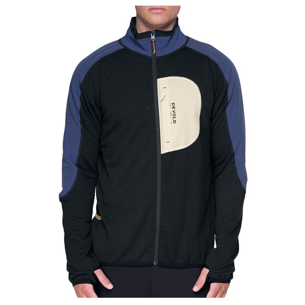 Devold - Adventure Jacket - Merinopullover Gr L schwarz
