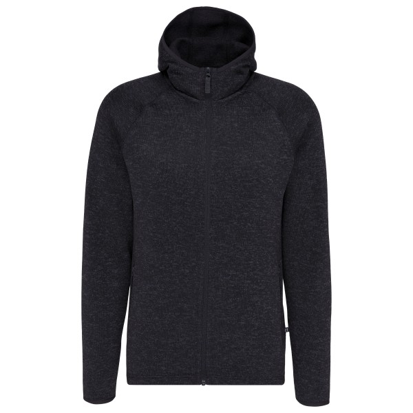 Stoic MerinoFleece260 FlenSt. II Zip Hoody Merinohoodie Zwart