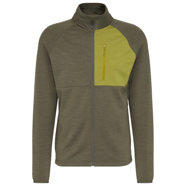 Stoic MerinoFleece270 KuolpaLightSt. III Jacket Merinovest Olijfgroen