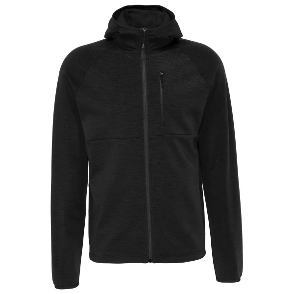 Stoic MerinoFleece270 KuolpaLightSt. III Zip Hoody Merinohoodie Zwart