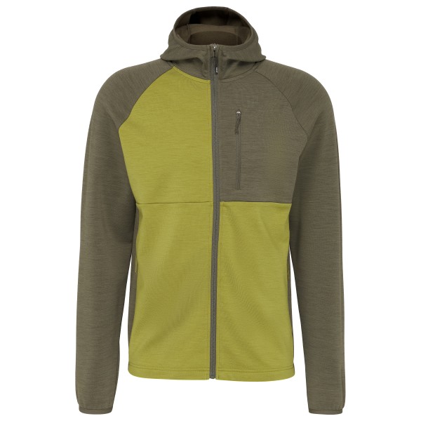 Stoic MerinoFleece270 KuolpaLightSt. III Zip Hoody Merinohoodie Olijfgroen