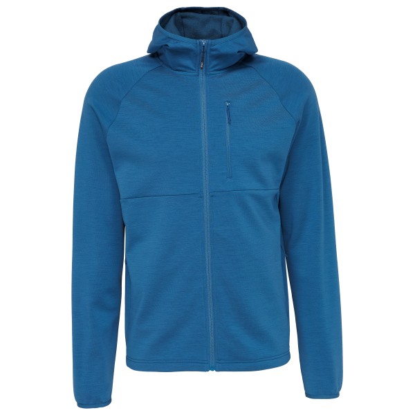 Stoic MerinoFleece270 KuolpaLightSt. III Zip Hoody Merinohoodie Blauw