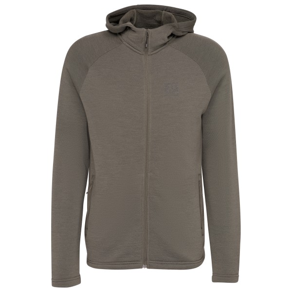 Stoic MerinoFleece240 ForseSt. Zip Hoody Merinohoodie Grijs