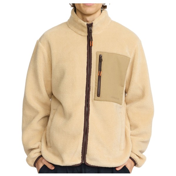 Revolution Pocket Teddy Jacket Fleecevest Beige