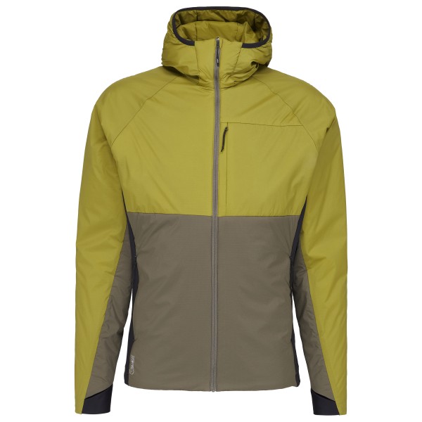 Stoic MountainWool60 JokkmokkSt. Hybrid Hoody II Isolatiejack Olijfgroen