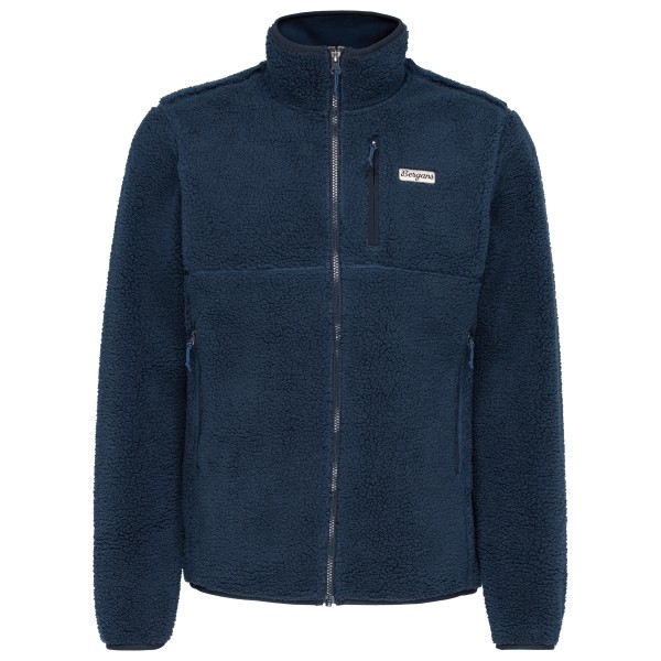 Bergans Lunnan Pile Fleece Jacket Fleecevest Blauw