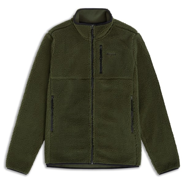 Bergans Lunnan Pile Fleece Jacket Fleecevest Olijfgroen