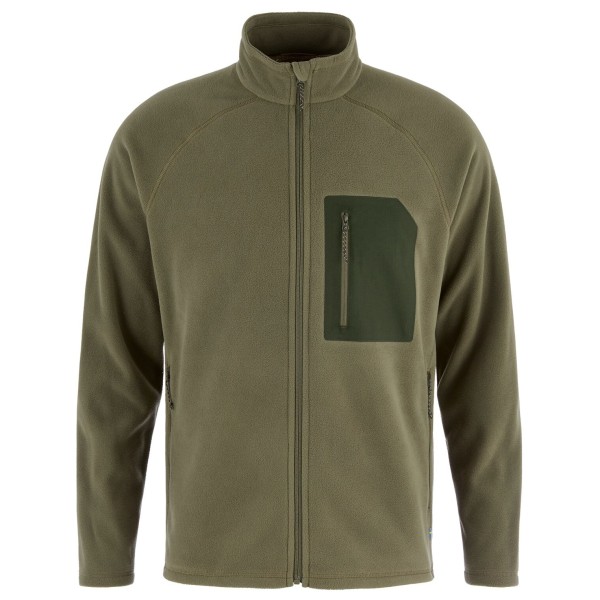 Fjällräven Kaipak Fleece Fleecevest Olijfgroen