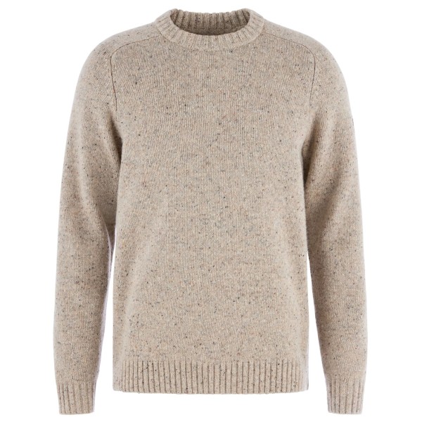 Fjällräven Övik Neps Knit Sweater Wollen trui Grijs