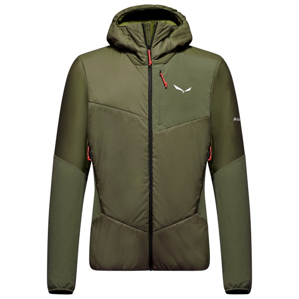 Salewa Ortles Hybrid TW Air Jacket Hybride jas Olijfgroen