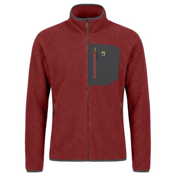 Karpos Moiazza Retrò Fleece Fleecevest Rood