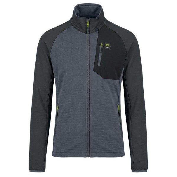 Karpos Odle Evo Full Zip Fleece Fleecevest Blauw