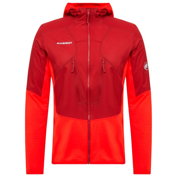 Mammut - Aenergy ML Hybrid Hooded Jacket - Fleecejacke Gr M rot