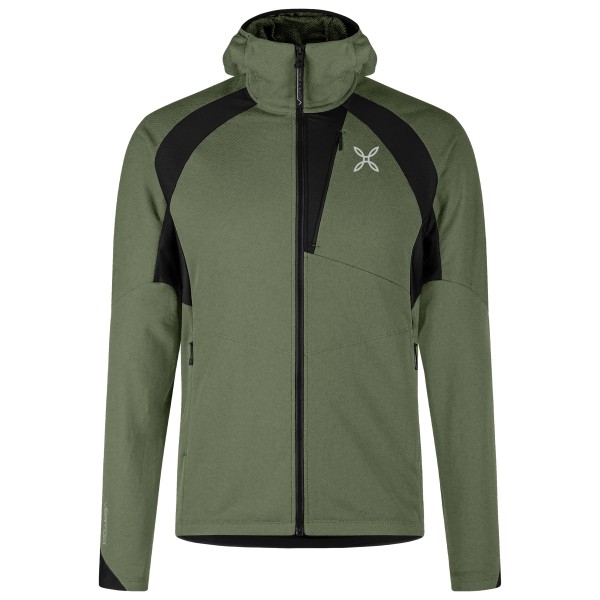 Montura Vertigo Octa Hooded Maglia Fleecevest Olijfgroen