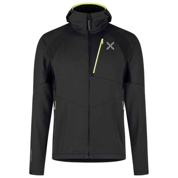 Montura Vertigo Octa Hooded Maglia Fleecejacke (Gr XL |schwarz)
