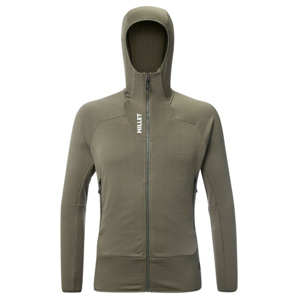Millet Kamet Grid HD Fleecevest Olijfgroen
