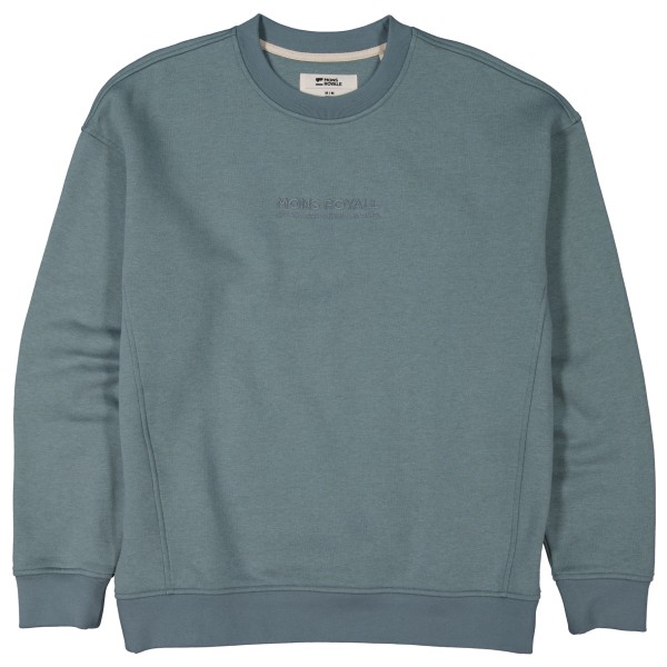 Mons Royale Verdant Merino Organic Cotton Crew Trui Grijs