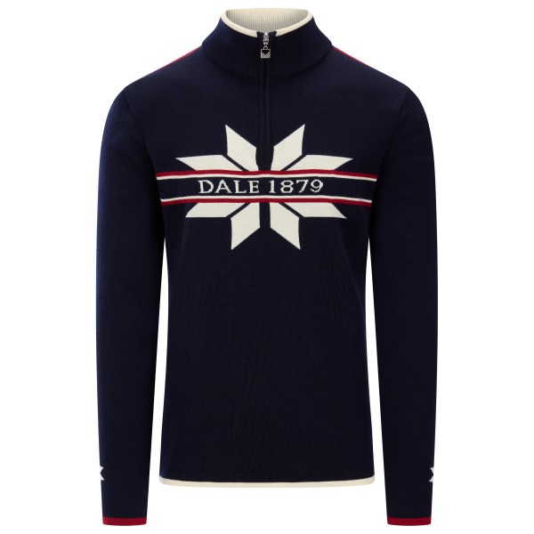Dale of Norway Nåle Sweater Merinotrui Blauw