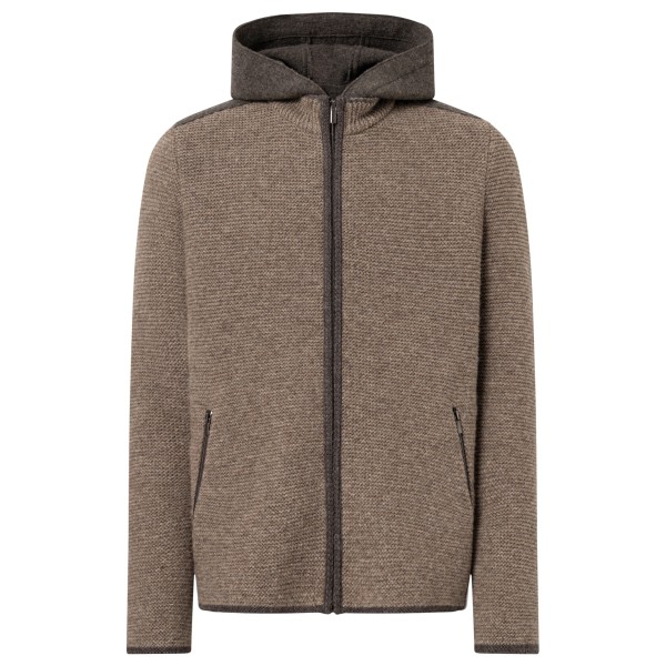 STAPF Marinus Wollen vest Bruin
