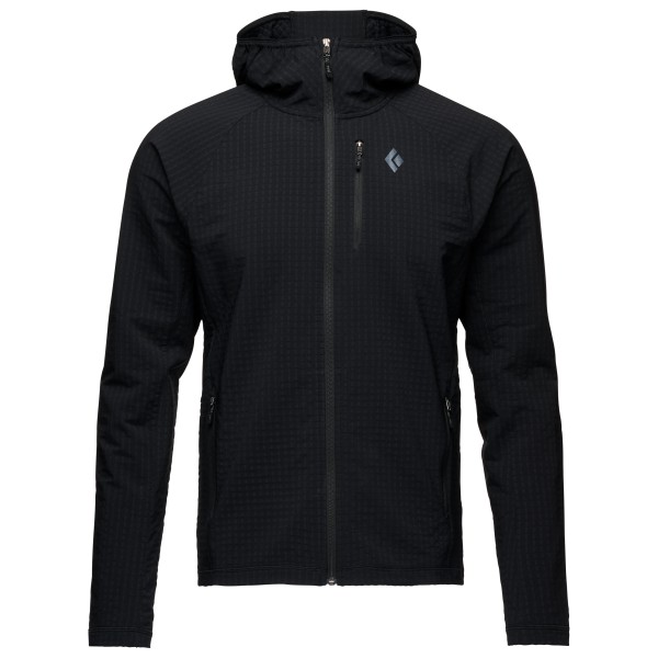 Diamond Coefficient Storm Full Zip Hoody Fleecevest Zwart