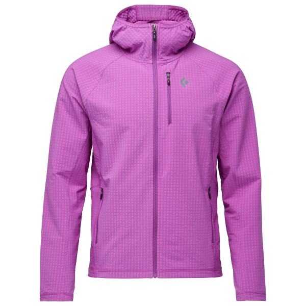 Diamond Coefficient Storm Full Zip Hoody Fleecevest Purper