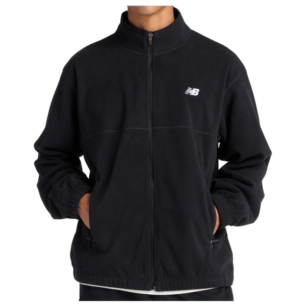 New Balance Polar Fleece Jacket Fleecevest Zwart