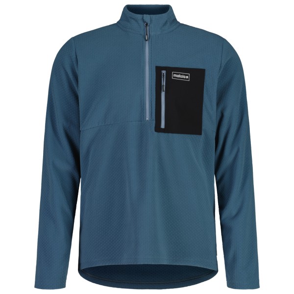 Maloja AramM. Fleecetrui Blauw