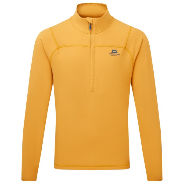 Mountain Equipment Jorasses Lite Zip-T Fleecetrui Oranje