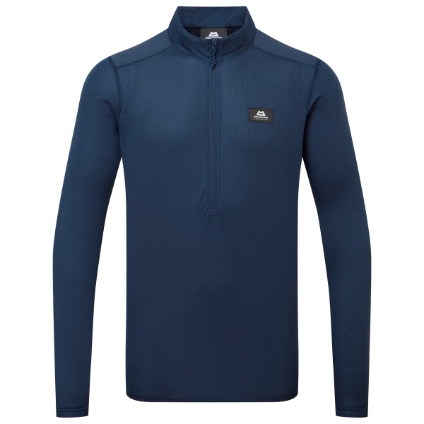 Mountain Equipment Switch Base Zip-T Fleecetrui Blauw