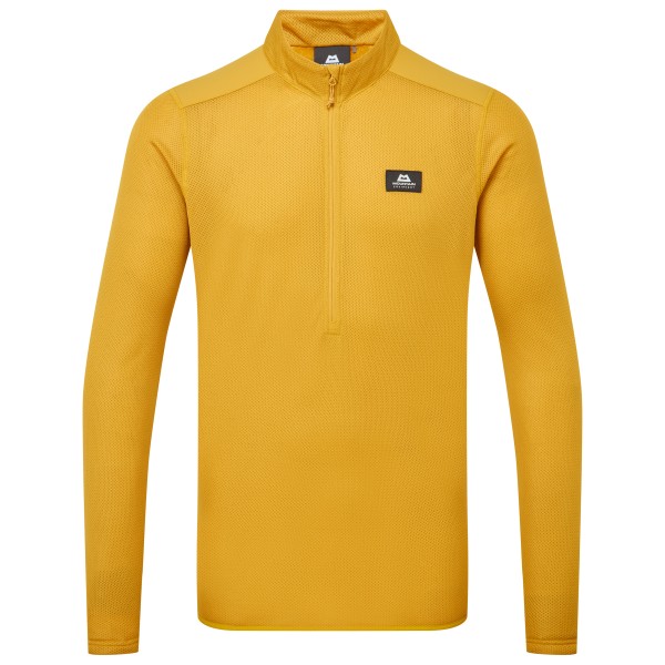Mountain Equipment Switch Base Zip-T Fleecetrui Geel