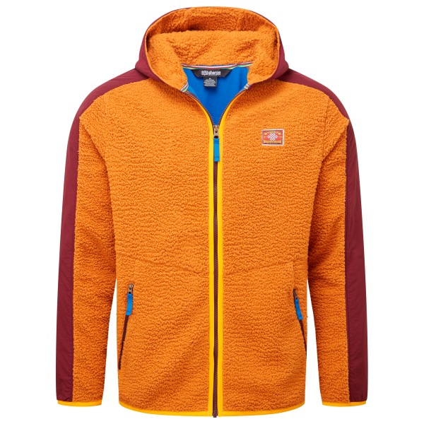 Sherpa Tarcho Hooded Jacket Fleecevest Oranje