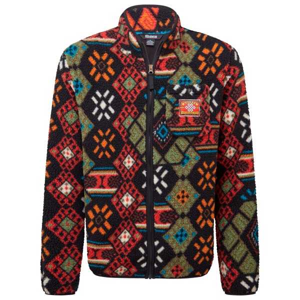 Sherpa Tarcho Printed Full Zip Jacket Fleecevest meerkleurig Multicolor