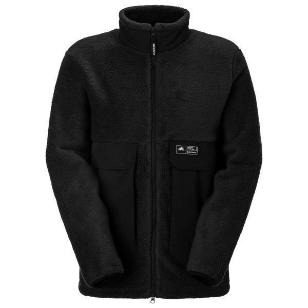 Scott Jacket Escape Heritage Pile Fleecevest Zwart