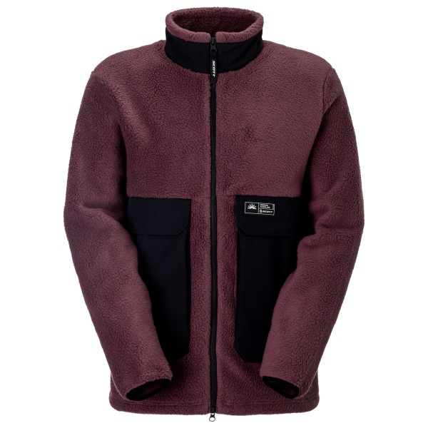 Scott Jacket Escape Heritage Pile Fleecevest Rood