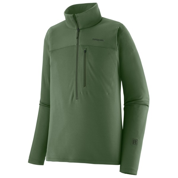 Patagonia - R1 Ultralight 1/2-Zip - Fleecepullover Gr XL oliv