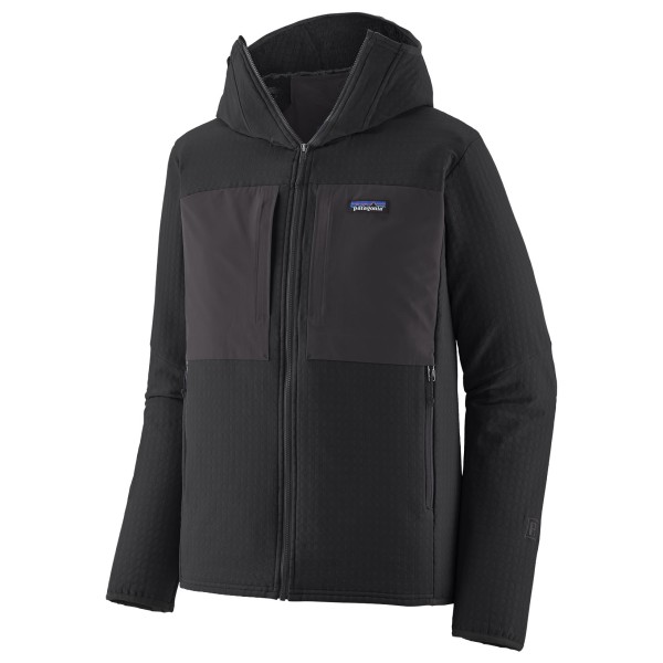 Patagonia R2 Techface Hoody Fleecevest Zwart