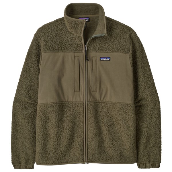 Patagonia Retro Pile Patch Jacket Fleecevest olijfgroen Bruin