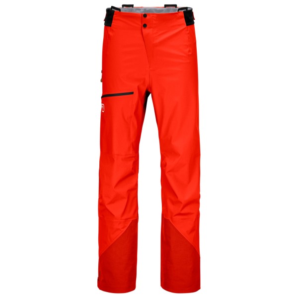 Image of Ortovox - 3L Ortler Pants - Regenhose Gr M - Regular rot
