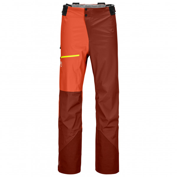 Image of Ortovox - 3L Ortler Pants - Regenhose Gr L - Regular;L - Short;M - Regular;S - Regular;S - Short;XL - Regular;XXL - Regular blau;rot;schwarz