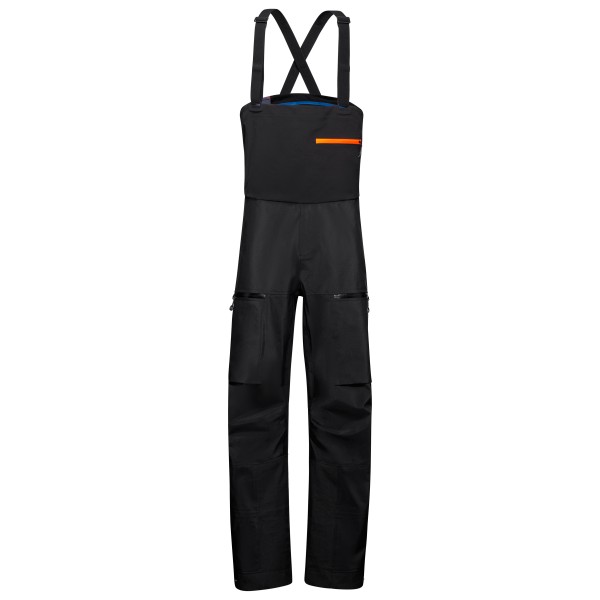 Image of Mammut - Eiger Free Pro Hardshell Bib Pants - Regenhose Gr 52 - Regular schwarz