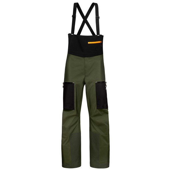 Image of Mammut - Eiger Free Pro Hardshell Bib Pants - Regenhose Gr 54 - Regular oliv