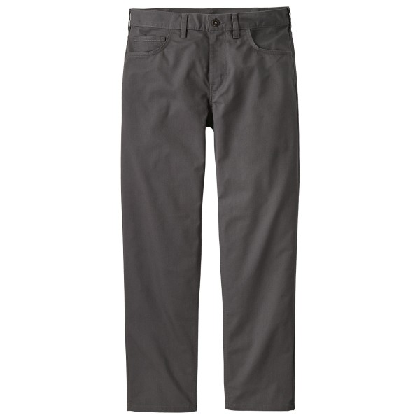 Image of Patagonia - Twill Traveler 5-Pocket Pants - Freizeithose Gr 28 - Regular;30 - Regular;32 - Regular;34 - Regular;36 - Regular;38 - Regular;40 - Regular grau;schwarz