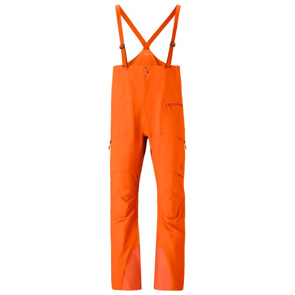 Norrona More GORE-TEX Salopette Skihose Herren (Gr L |orange |wasserdicht)