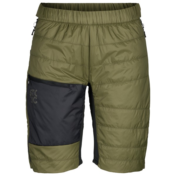 Stoic – MountainWool60 KilvoSt. III Padded Shorts – Synthetische broek maat S, Olijfgroen