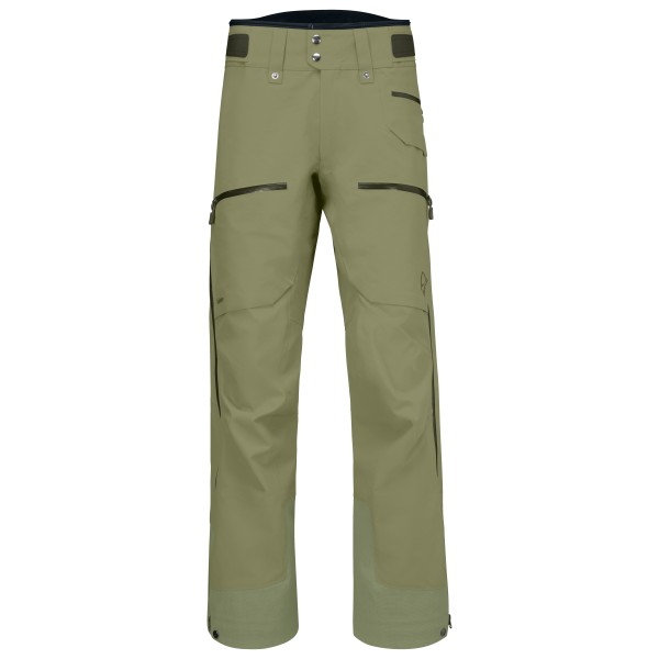 Norrøna Lofoten GORE-TEX Pro Pants Skibroek Olijfgroen