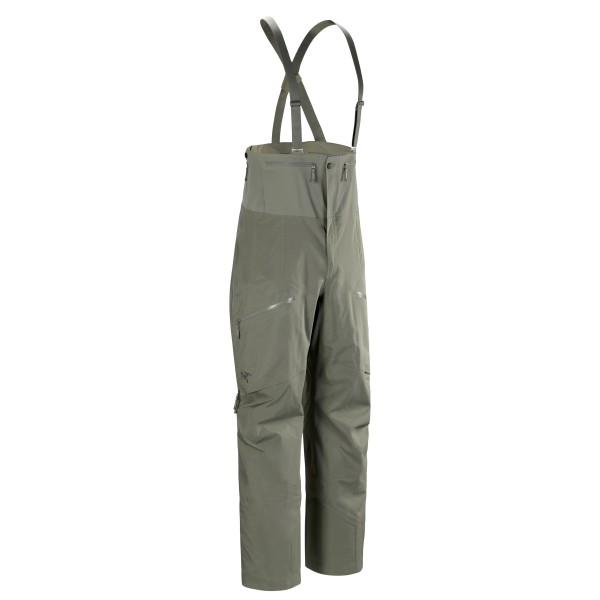 Arc’teryx – Rush Bib – Toerskibroek maat L, Olijfgroen