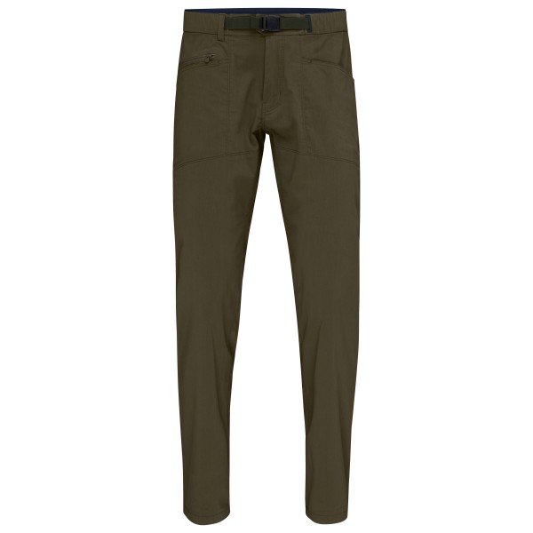 Norrøna – Femund Mid Cotton Pants – Vrijetijdsbroek maat M, olijfgroen/ Bruin