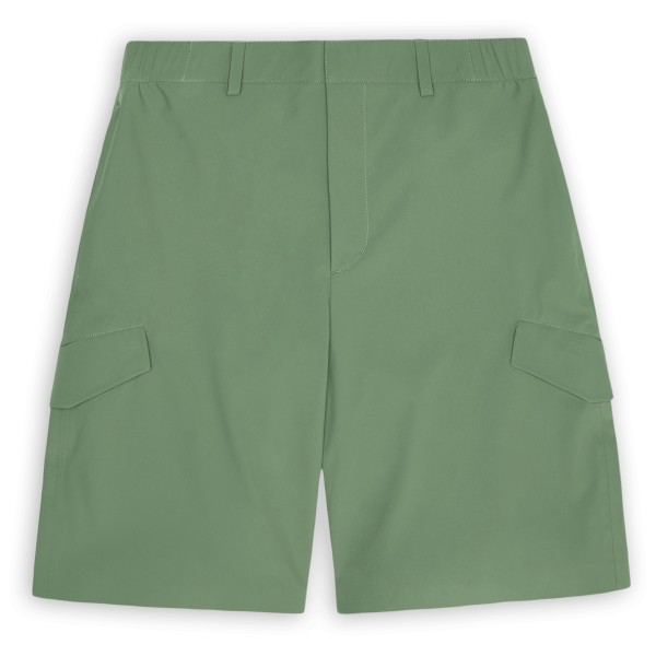 Rains Suva Hardshell Shorts W3 Regenhose (Gr M |grün |wasserdicht)