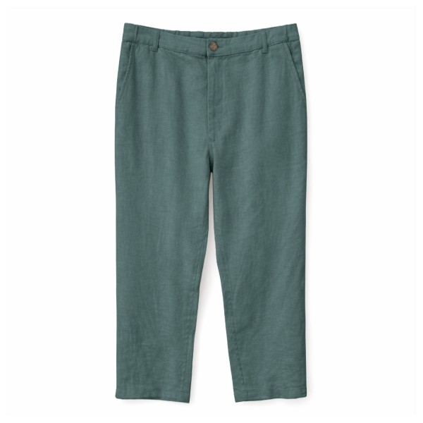 Mazine Regular Linen Pants Vrijetijdsbroek Olijfgroen